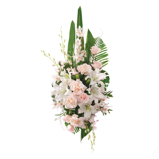 Open Spray with Pinks & Whites